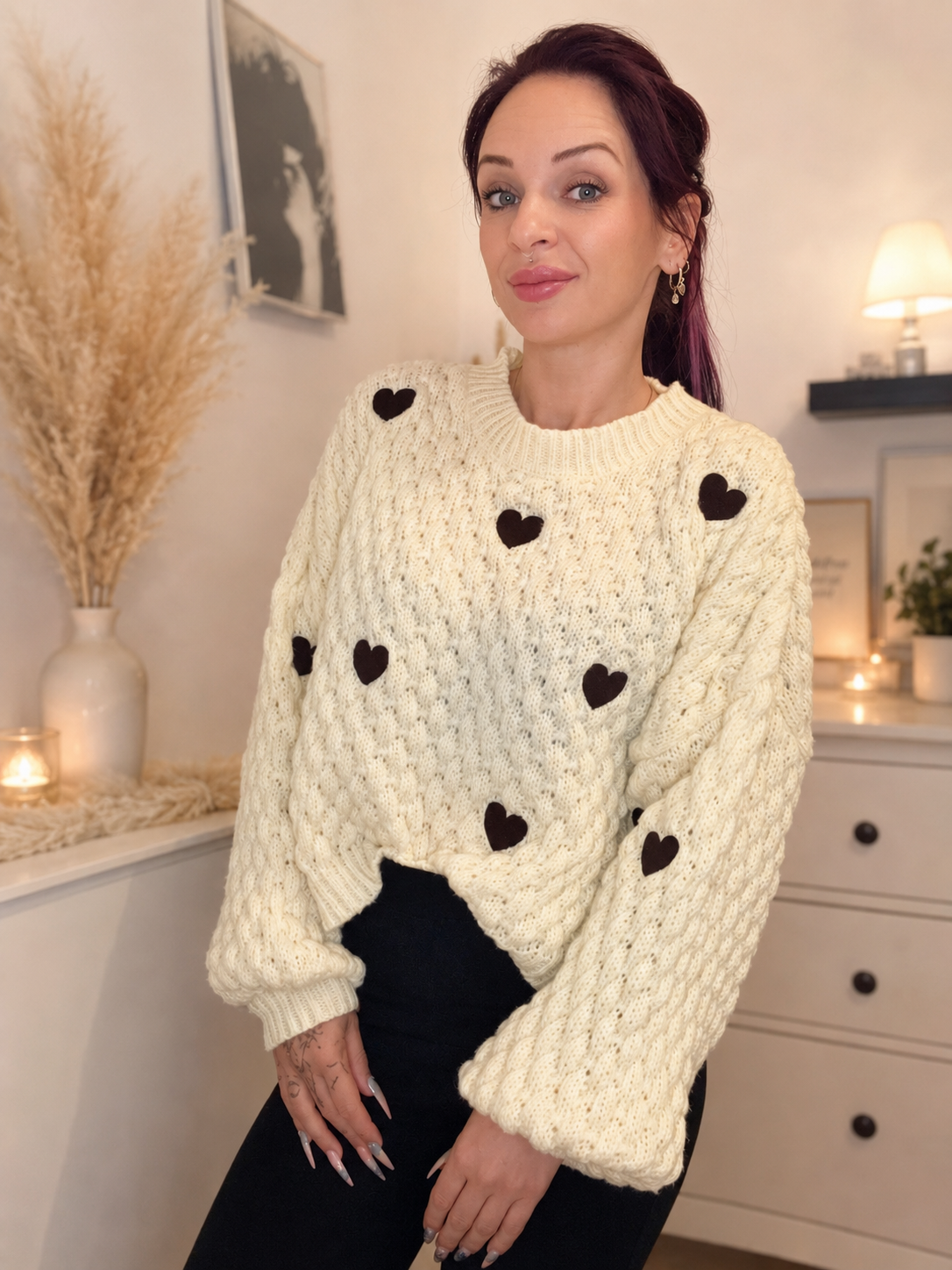 Herzchen Pullover