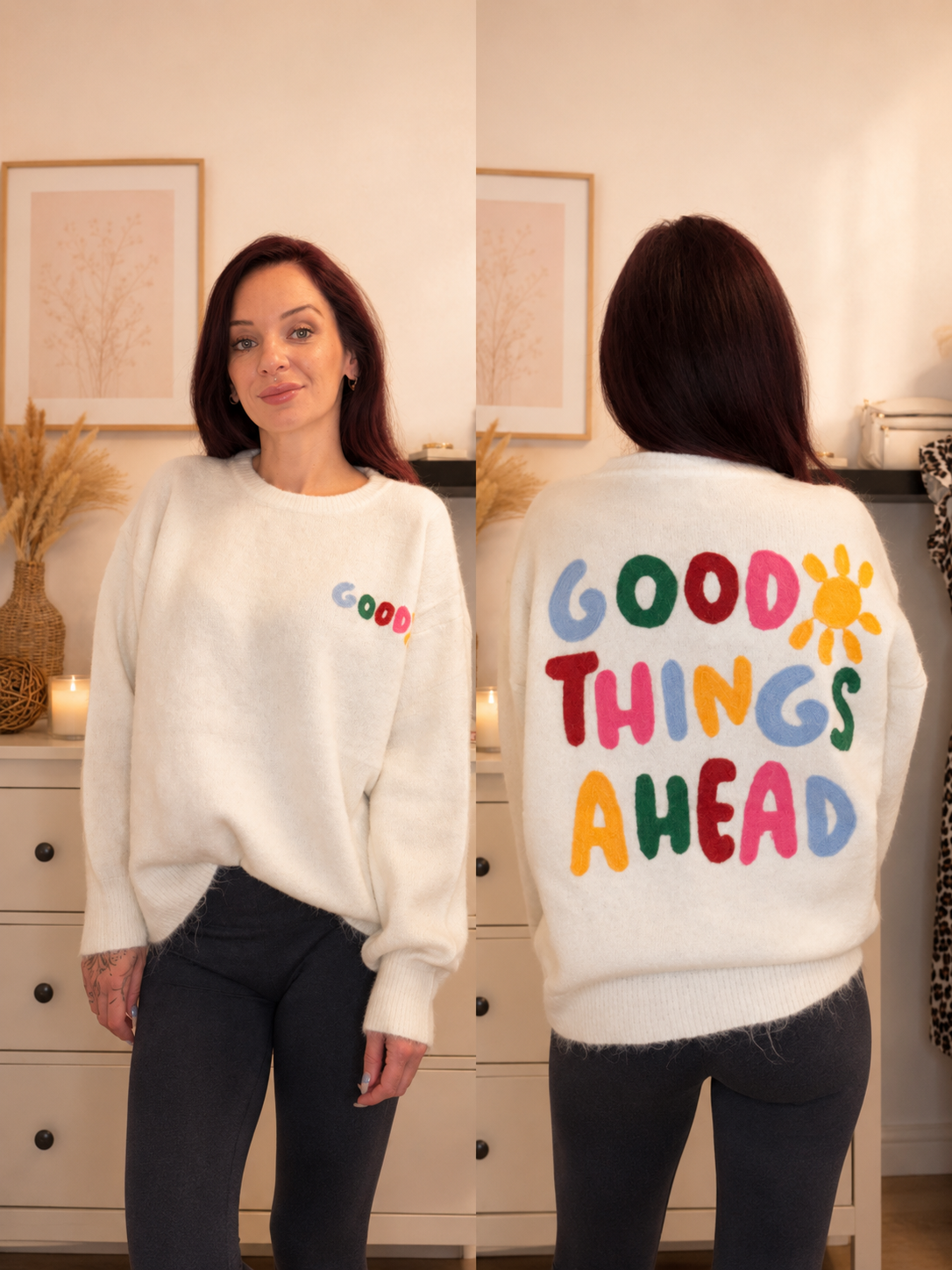 Pullover Good Things Ahead