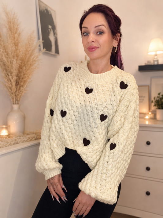 Herzchen Pullover